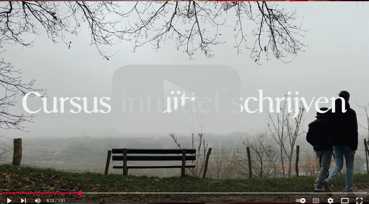 Bekijk de video bij intuïtief schrijven